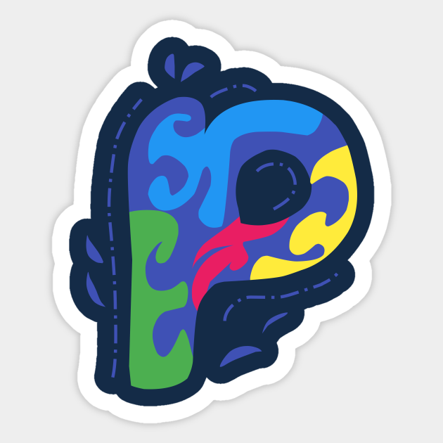 Letter P Letters Sticker TeePublic